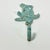 1970s Vintage Cast Iron Coastal Nautical Verdigris Mermaid Wall Hook. For Sale - Image 9 of 10