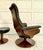 1970's Westnofa Norwegian Modern Reclining Lounge Chair and Ottoman For Sale - Image 13 of 18