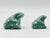Emilia Castillo Pure Silver & Porcelain Frog Salt & Pepper Shakers, Taxco 1998 For Sale In Los Angeles - Image 6 of 10