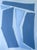 Delft Abstract on Gallery Depth Birch Panel For Sale