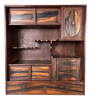 Mid-Century Cha Tansu Cabinet, Japan, 1890s