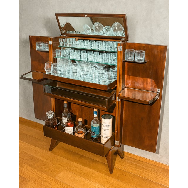 Extendable Bar Cabinet, 1920s For Sale - Image 3 of 9