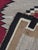 Vintage 1970s Burgundy Red Southwestern Geometric Handwoven Wool Rug – 2’4” X 4’ For Sale In Los Angeles - Image 6 of 6