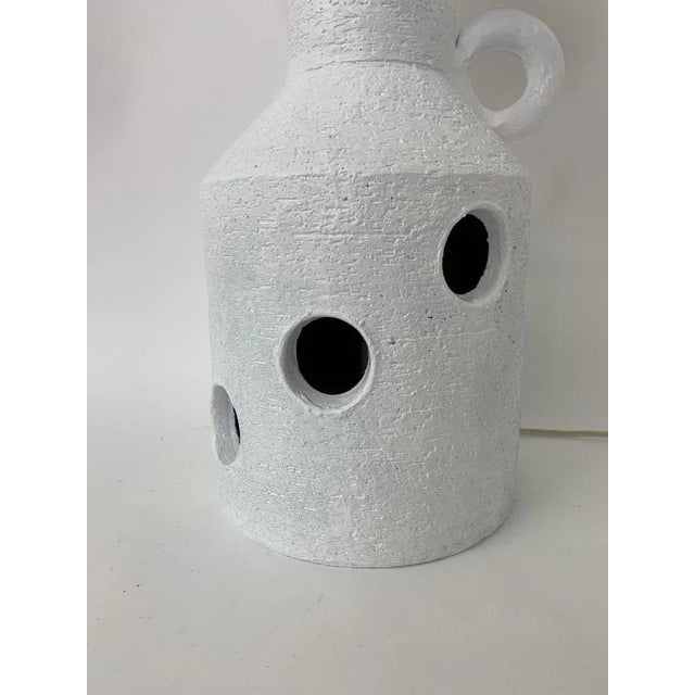 1970s Vintage Ceramic Floor / Table Lamp , 1970s For Sale - Image 5 of 7