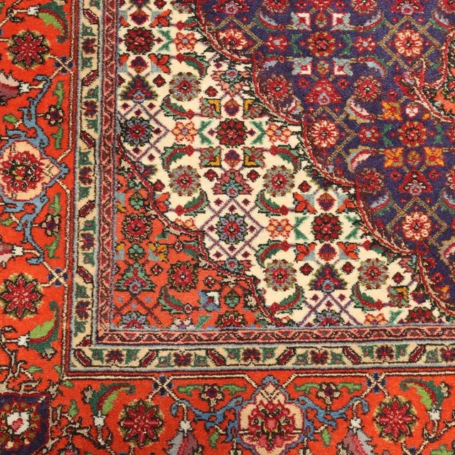 Tabriz Rug in Cotton, Wool and Silk For Sale - Image 5 of 8