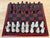 Exceptional Chinese Lacquered Travel Chess Set Lacquered Board & Court Figures For Sale - Image 12 of 18