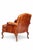 Animal Skin Vintage French Style Leather Pathwork Chair For Sale - Image 7 of 12