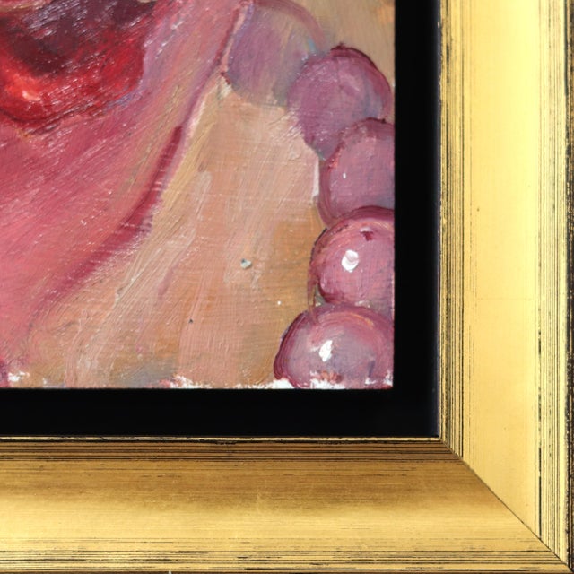 2020s Glam - Original Contemporary Figurative Portrait Painting on Canvas by Kyle Paliotto For Sale - Image 5 of 9