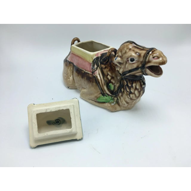 Vintage Camel Decorative Box For Sale - Image 4 of 9
