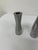 Metal Erika Pekkari Steel Candlestick Holders, 1990s - Set of Three For Sale - Image 7 of 13