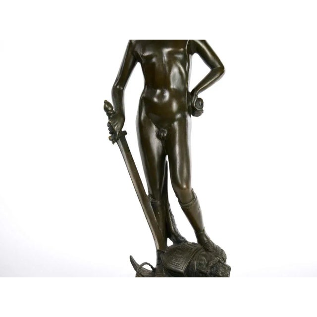 Early 20th Century Donatello Bronze Sculpture For Sale In New York - Image 6 of 13
