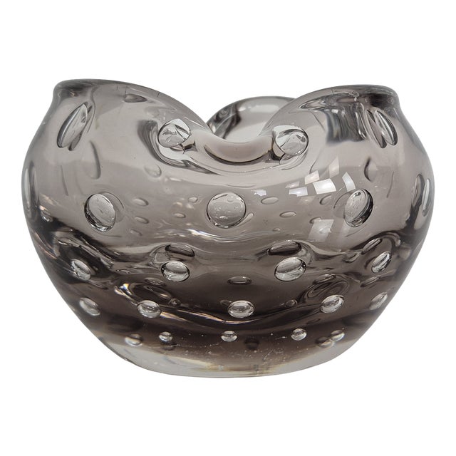 Vintage Murano Glass Ashtray, Italy, 1960s For Sale