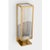 Visual Comfort Barbara Barry for Visual Comfort Signature York 16" Single Box Sconce in Soft Brass with Clear Ribbed Glass For Sale - Image 4 of 9