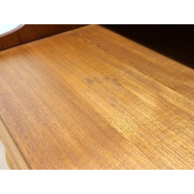 Mid Century Modern Vintage Teak British Tall Credenza Buffet by S Form For Sale - Image 11 of 16