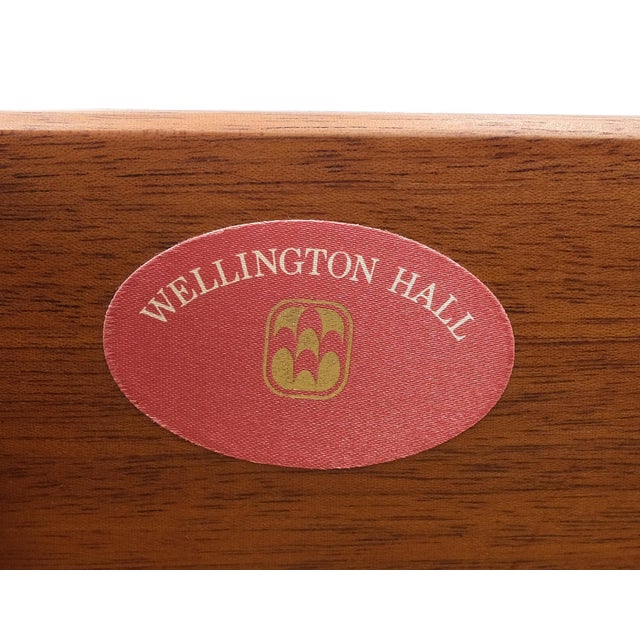 Wood Bombe Country French Carved Cherry 3 Drawer Dresser Brass Hardware Pulls For Sale - Image 7 of 12