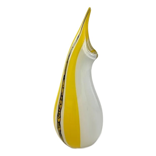 Murano Glass Contemporary Vase For Sale