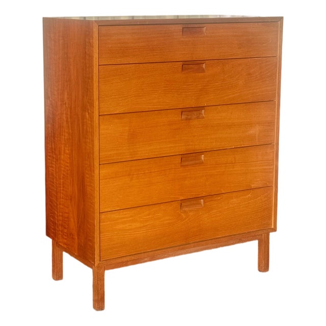 Milo Baughman Highboy Chest of Drawers for Directional For Sale