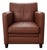Mid 20th Century Bradington & Young Brown Leather Chair For Sale