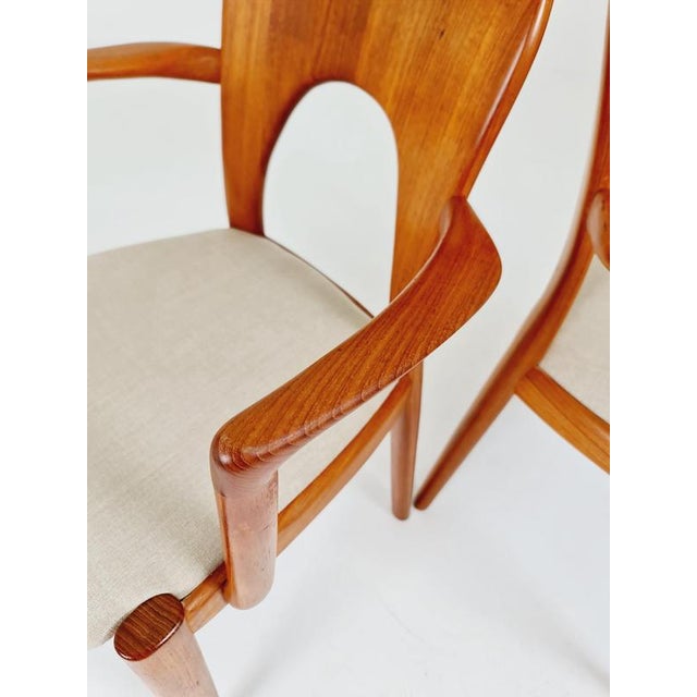 Wood Mid-Century Modern Danish Teak Armchair by Niles Koefoed for Koefoeds Hornslet, 1960s For Sale - Image 7 of 18