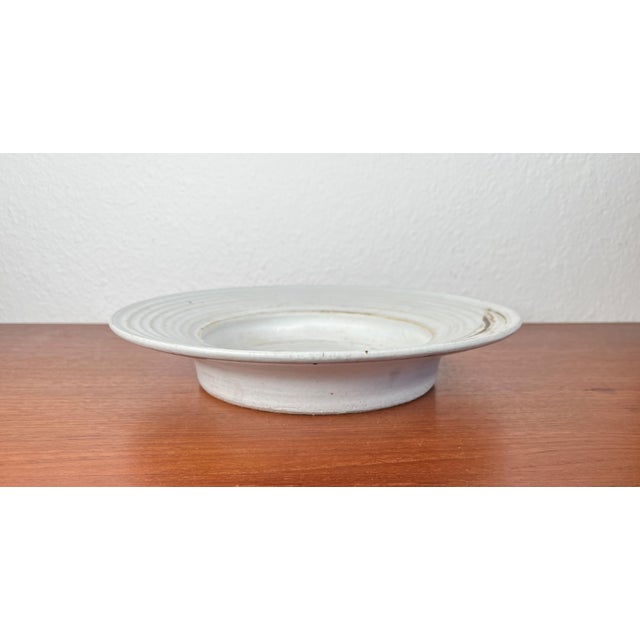 Mid-Century Modern Minimalist Danish Studio Pottery Bowl from Pottestuen Keramik Frederikshavn, 1960s For Sale - Image 11 of 15