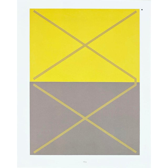 Artist: Josef Albers Country: Germany-USA Title: Plate XVIII-3 Paper Size: 13.50 x 10.50 inches on Munken Print Cream...