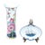A stunning vintage reproduction of the classic 18th-century Chinoiserie pattern by Mottahedeh. This iconic 11-inch trumpet...