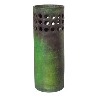 Large Bitossi ‘Etruscan’ Decor Floor Vase / Umbrella Stand by Aldo Londi 1950 For Sale