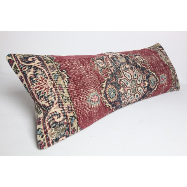 Here i am listing a 100% Handmade double knotted rug pillow cover, made from, Vintage tribal Turkish carpet rug. This’s a...