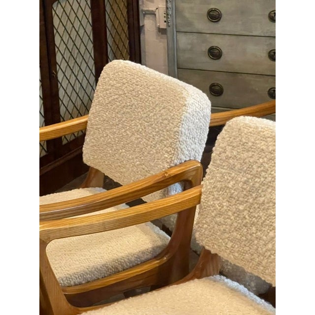 Set of 4 Vintage Italian Gio Ponti Manner Chairs For Sale - Image 4 of 6