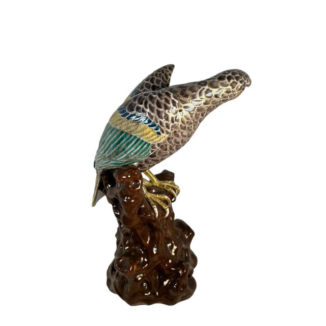Late 19th Century Japanese Meiji Falcon For Sale - Image 9 of 10