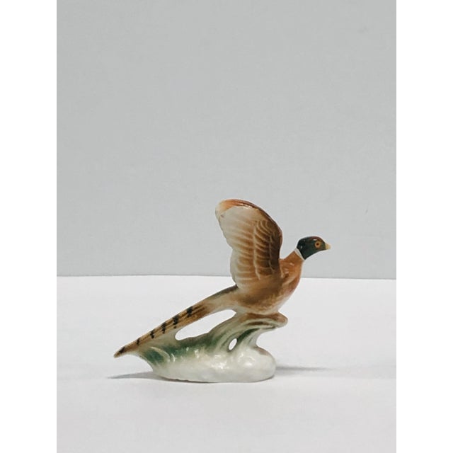 This Rare Vintage 1960s Western Germany Porcelain Pheasant Figurine is a great decoration for any room of your stylish...