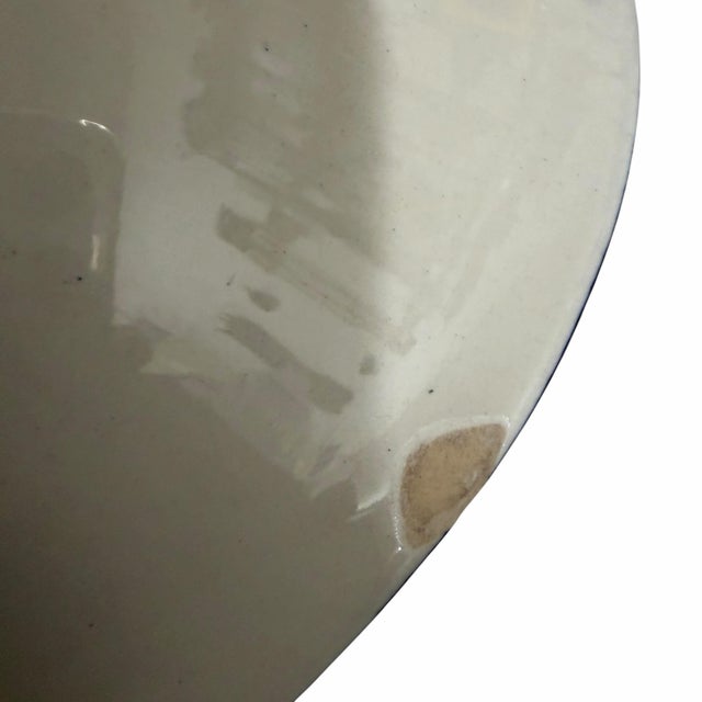 Mid 20th Century Blue Willow Pattern Serving Bowl, Japan For Sale - Image 4 of 5