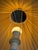 Brass Swing-Arm Floor Lamp With Pleated Shade Danish Mid-Century Modern 1960s For Sale - Image 4 of 11
