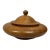 Handmade Turned Myrtlelwood Lidded Trinket Bowl For Sale