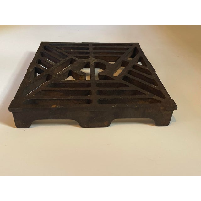 Early 20th Century Antique Cast Iron Trivet For Sale - Image 5 of 8