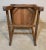 Wood Early 20th Century Vintage Early American Oak Chair For Sale - Image 7 of 8