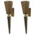 21st Century Smoky Brown Torchere Sconces - a Pair For Sale - Image 10 of 10
