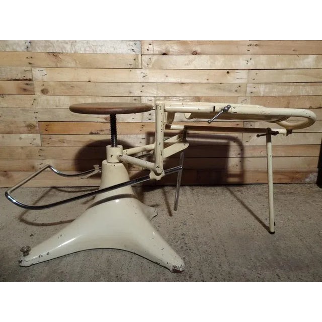 French Adjustable Dentist Chair, 1850 For Sale - Image 9 of 11