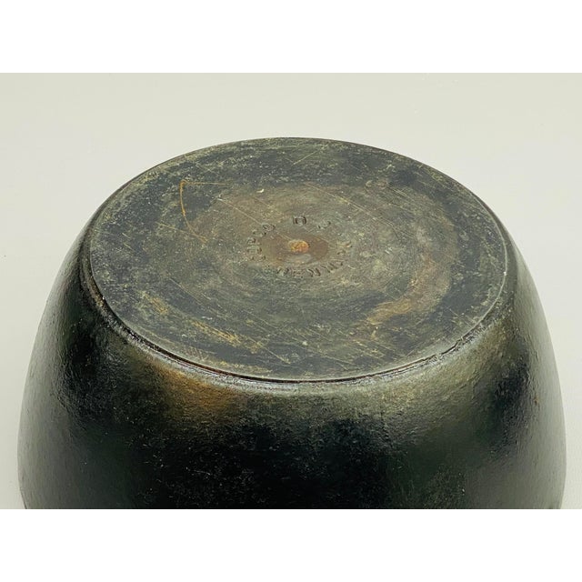 1970s Michael Lax for Copco Danish Cast Iron D3 4 Qt. Dutch Oven For Sale - Image 9 of 11