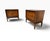 Mid-Century Modern Mid-Century Modern Broyhill 2-Drawer Walnut Nightstands - Set of 2 - Refinished! For Sale - Image 3 of 9