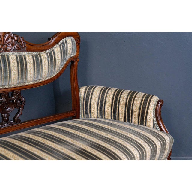 Art Nouveau Sofa, Early 20th Century For Sale - Image 13 of 16