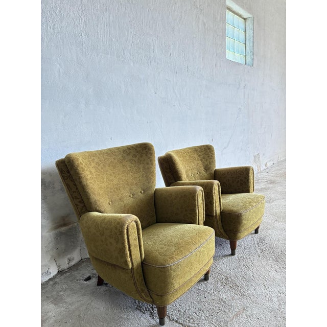 Vintage Lounge Chairs, 1930s, Set of 2 For Sale - Image 9 of 18