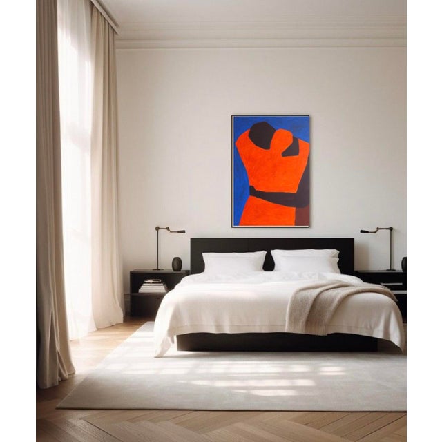 Bodasca, Close to You Blue Version, 2026, Acrylic on Canvas For Sale - Image 7 of 8