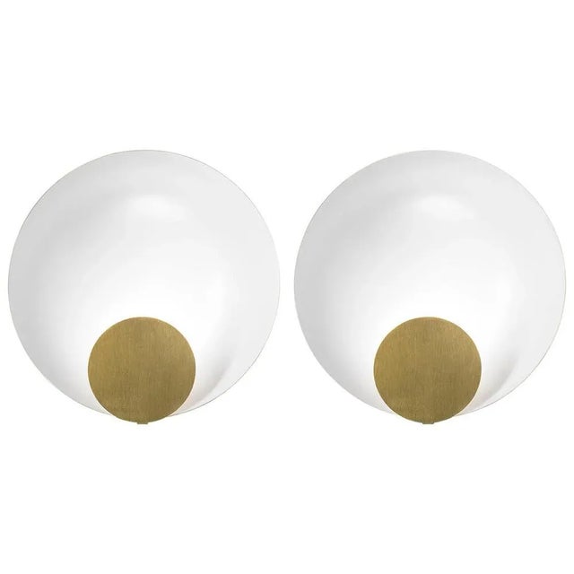 Metal Table Lamps Siro by Marta Perla for Oluce, Set of 2 For Sale - Image 7 of 7