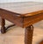 Wood Antique Traditional Oak Barley Twist Rectangle Low Cocktail Coffee Table For Sale - Image 7 of 10