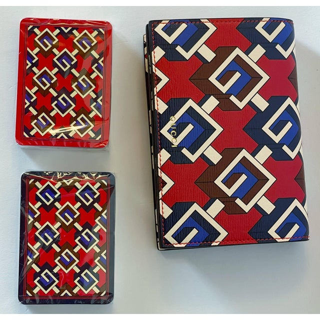 Gucci Geometric G Double Playing Card Set | Chairish