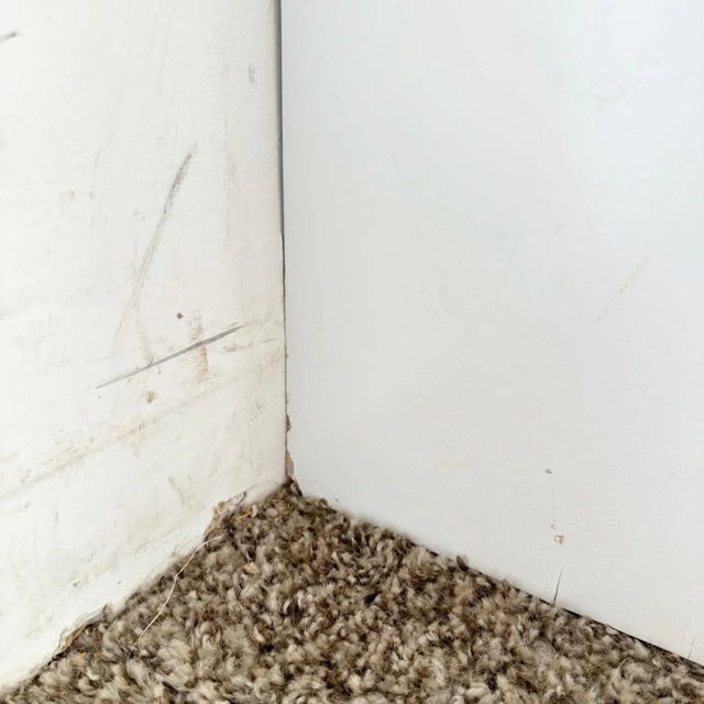 Boho Chic White “Wicker Weve” Nightstand by Dixie For Sale In Miami - Image 6 of 10