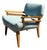 Vintage Mid Century Modern Lounge Chair Attributed to Brown Saltman For Sale