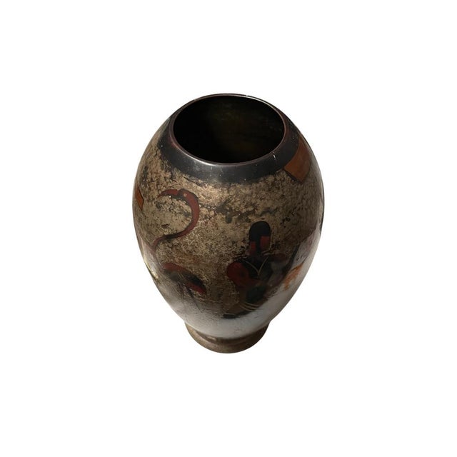 Mid-Century Modern Metal Vase from WMF, 1930s For Sale - Image 3 of 7
