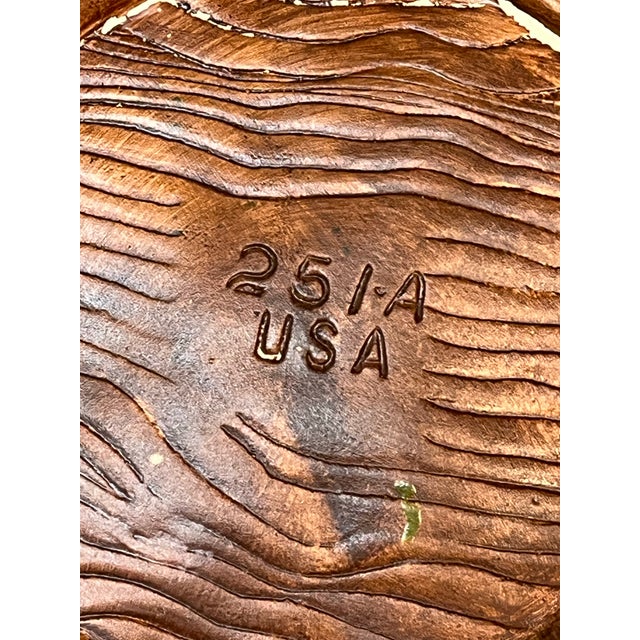 Vintage California Pottery Sequoia Ware Salad Service Set, 7pcs, Very Rare For Sale In Philadelphia - Image 6 of 12